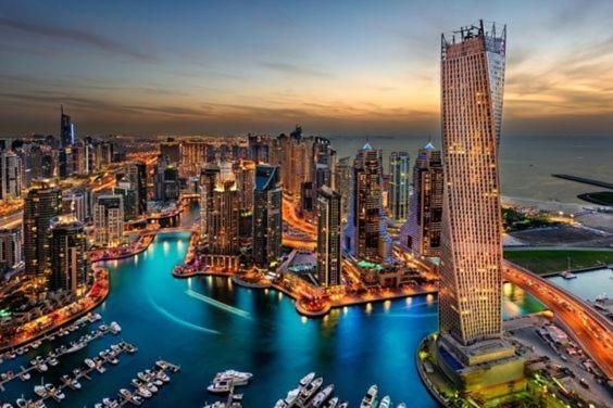 Luxury Iconic Cayan Tower - Free 5 Star Access! Appartement *